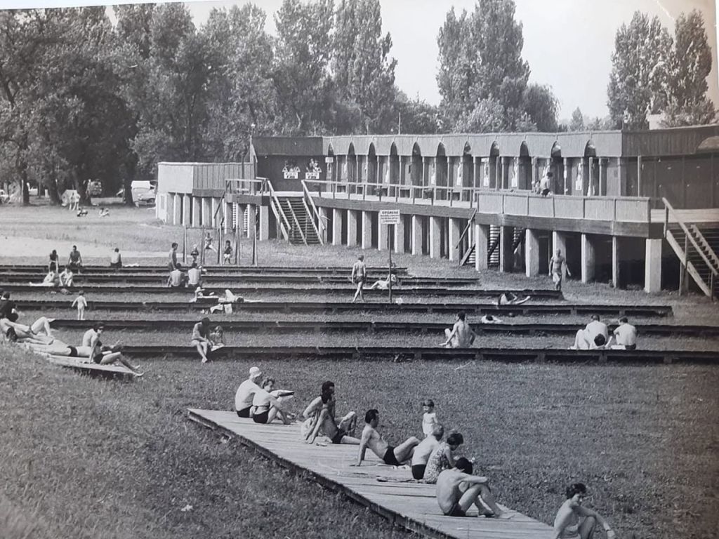 Gradsko kupalište na Savi 1966. godine